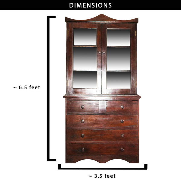 "Antique China Cabinet"