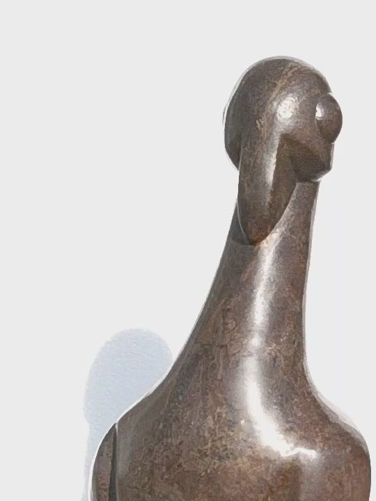 The Bird turning on a stand, video
