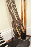 On display at the Harbor View Hotel in Martha's Vineyard: Authentic 'Mossi Tribe Mask' from Burkina Faso Made in 1958