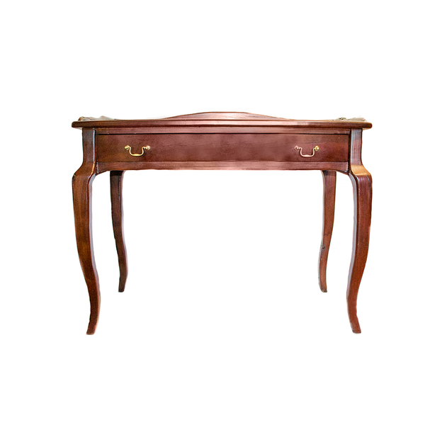 Antique 'Secretary Desk' Hand Made Red Jarrah Wood Desk from Zimbabwe