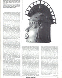 The Helmet Mask is not only found in Cameroon, but it is found in Nigeria as well (African Arts of UCLA Publication, Autumn 1997, Page 25)