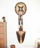 One of a kind African Fine Art: Authentic 'Bedu Mask' from Cameroon Made in 1963