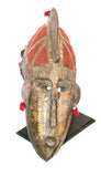 Profile view: Authentic 'Dogon Mask' from Mali Made in 1948