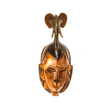 One of a kind African Fine Art: Authentic 'Guro Mask' from the Ivory Coast Made in 1993