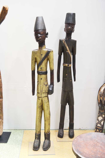  "Colonial Figure" on display at the Harlem Fine Arts Show in NYC